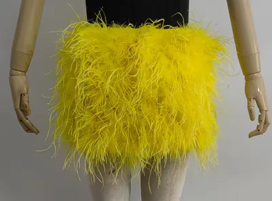 ‘Étoile’ fur skirt